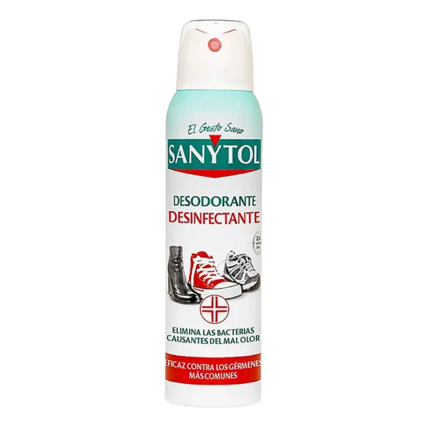Desodorante desinfectante Calzado SANYTOL spray 150 ml
